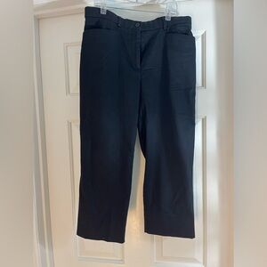 Black Capri Pants - Tribal - 6P